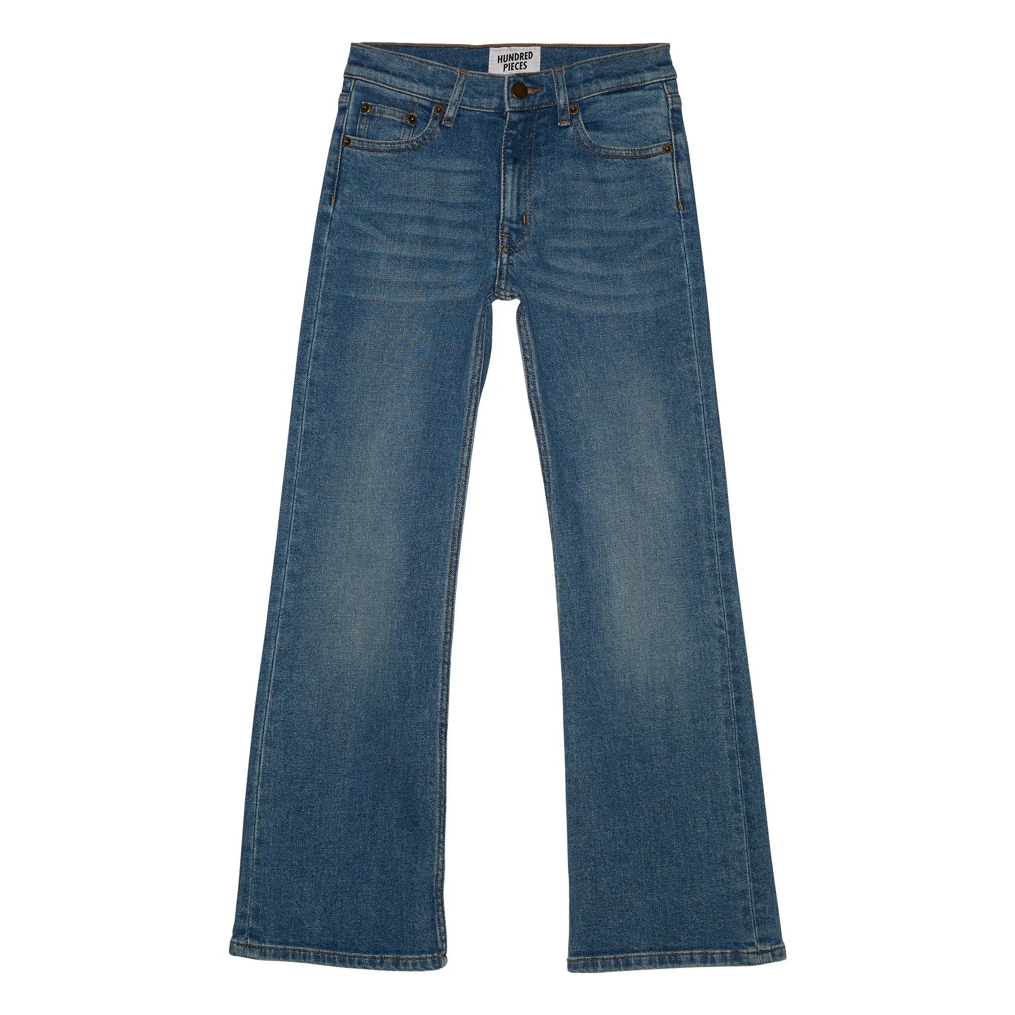 Hundred Pieces - Flare Freedom Jeans | Denimblau