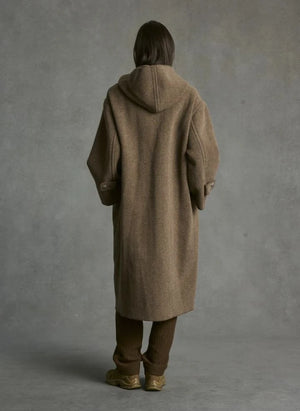 Hod - Carmen Mantel | Taupe-Braun