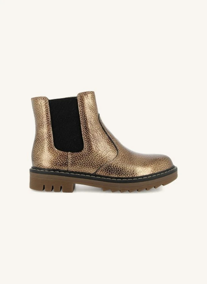 Pom d'Api - Sid JodZip Metallic-Stiefel | Kupferrot