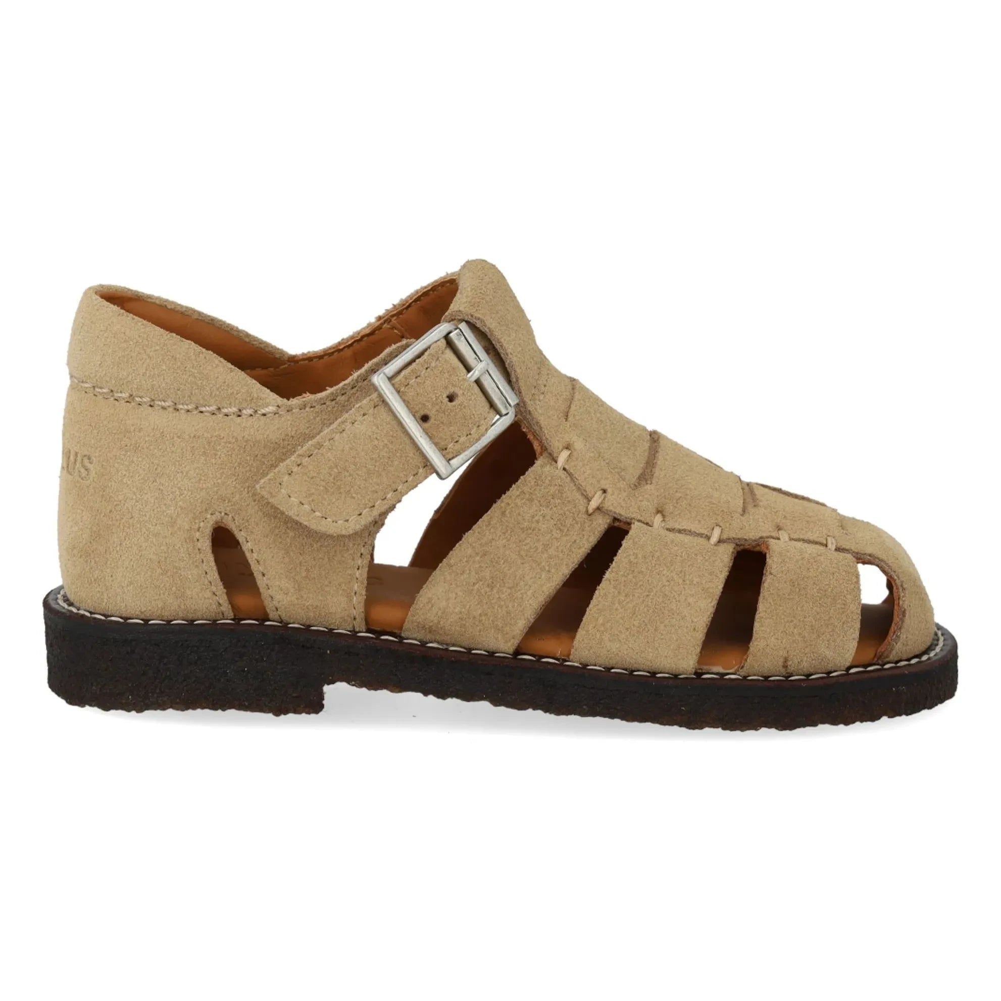 Angulus - Fischer-Sandalen aus Wildleder | Sand