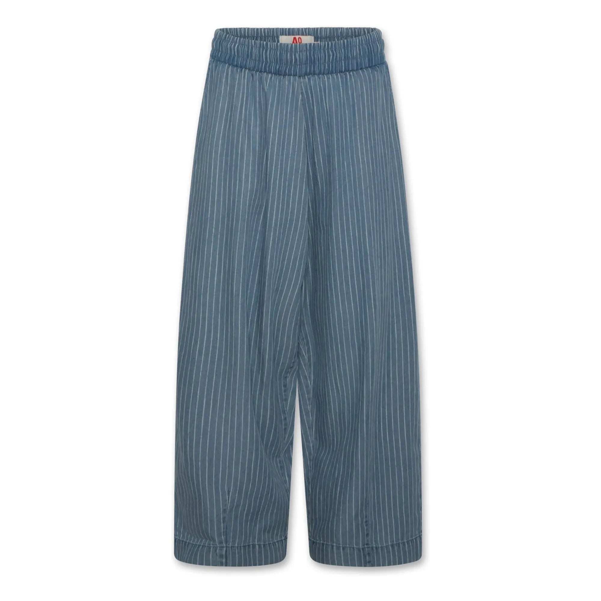 AO76 - Asa Gestreifte Hose | Blau
