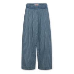AO76 - Asa Gestreifte Hose | Blau