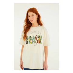 Farm Rio - Brasil T-Shirt | Ecru