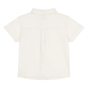 Petit Bateau - Leinenhemd | Ecru