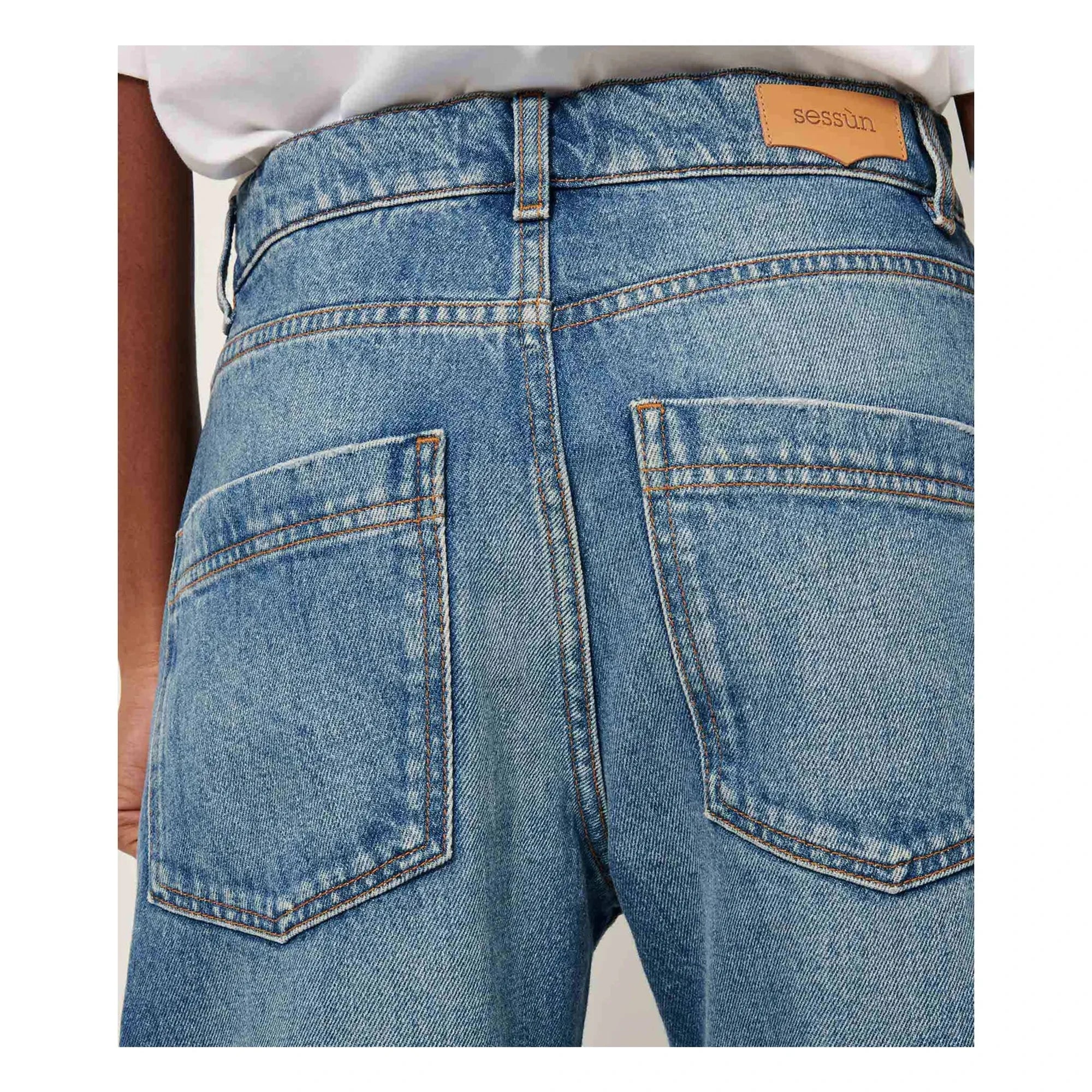 Sessùn – Jeans aus Bio-Baumwolle | Denim Stone Washed