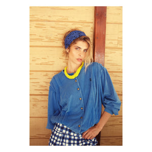 Sisters Department – Adelaide Bio-Baumwoll Cardigan | Blau