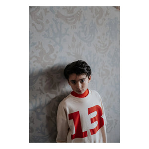 Repose AMS - 13 Bio-Baumwoll-Sweatshirt | Ecru