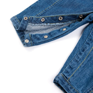 Bobo Choses - Mavi Denim Organik Pamuk Salopet