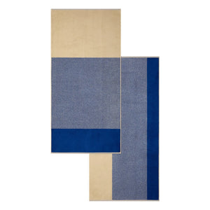Suite 702 - Badetuch, Lex Pott - 2er-Set | Blau