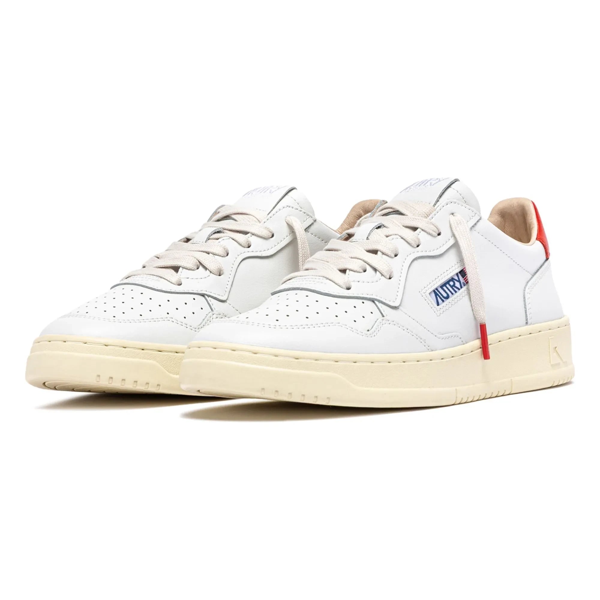 Autry - Medalist Low Leder-Sneaker | Orange