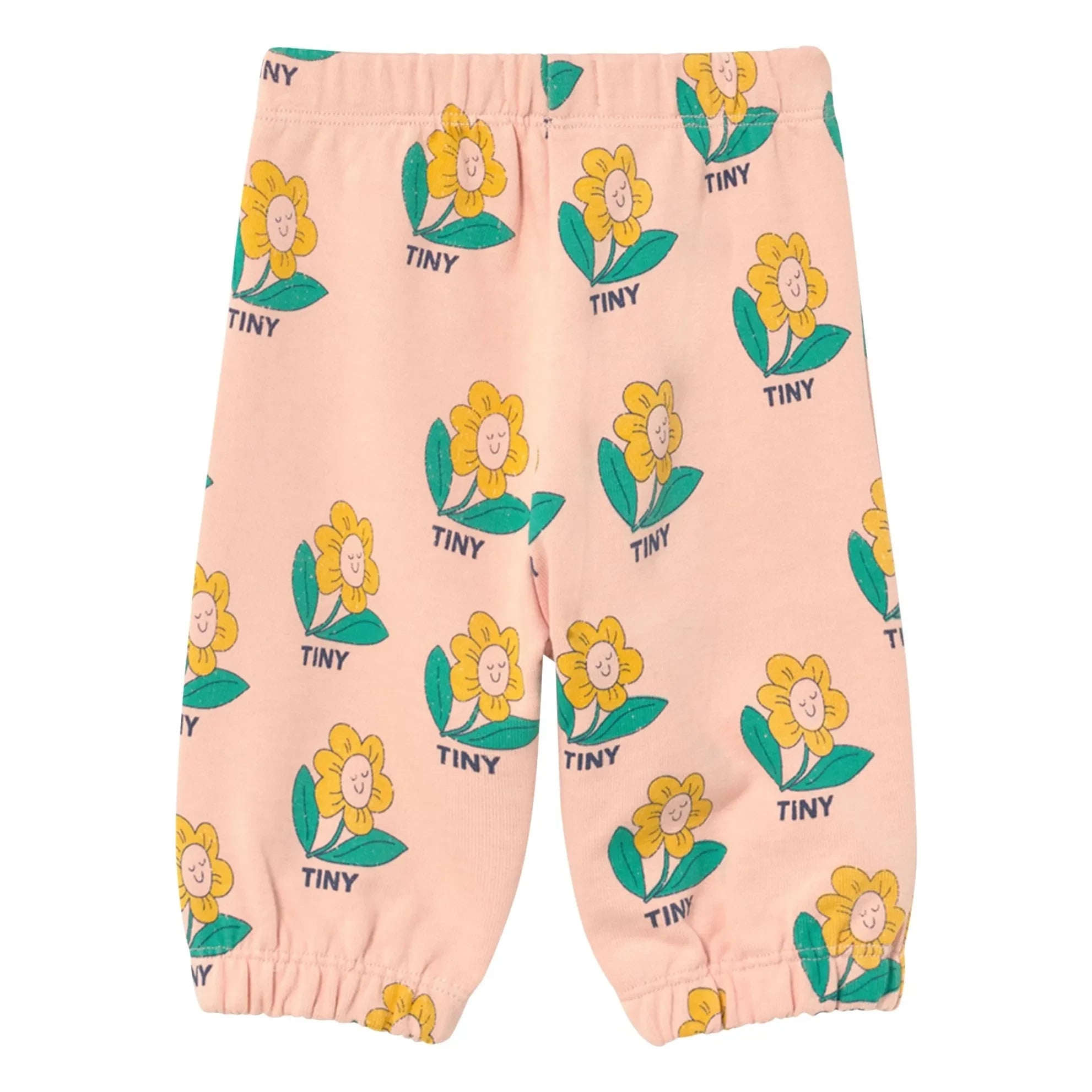 Tinycottons - Jogginghose aus Bio-Baumwolle mit Blumenmuster | Rosa