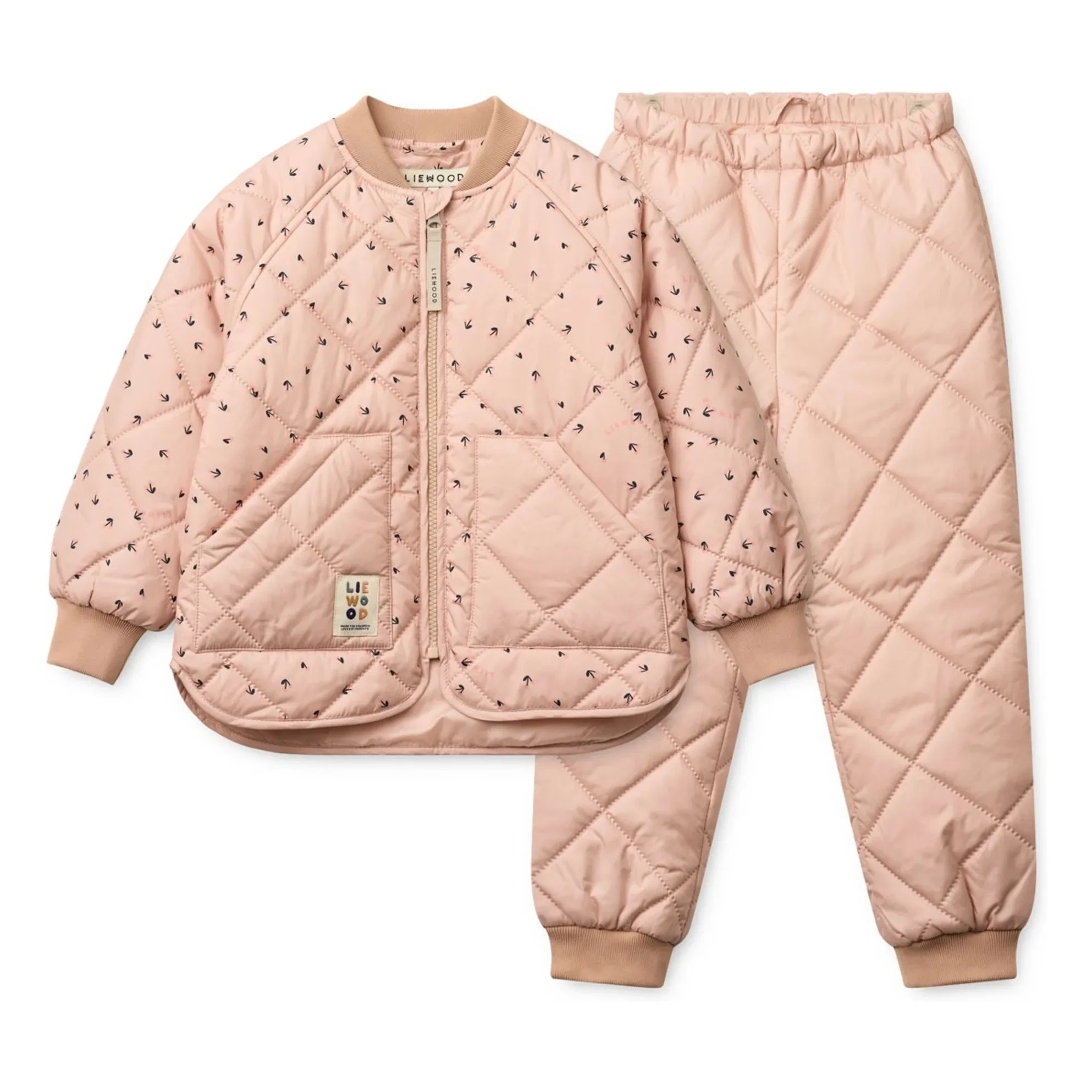 Liewood - Zella Cerises Thermo-Set aus recycelten Fasern | Pink
