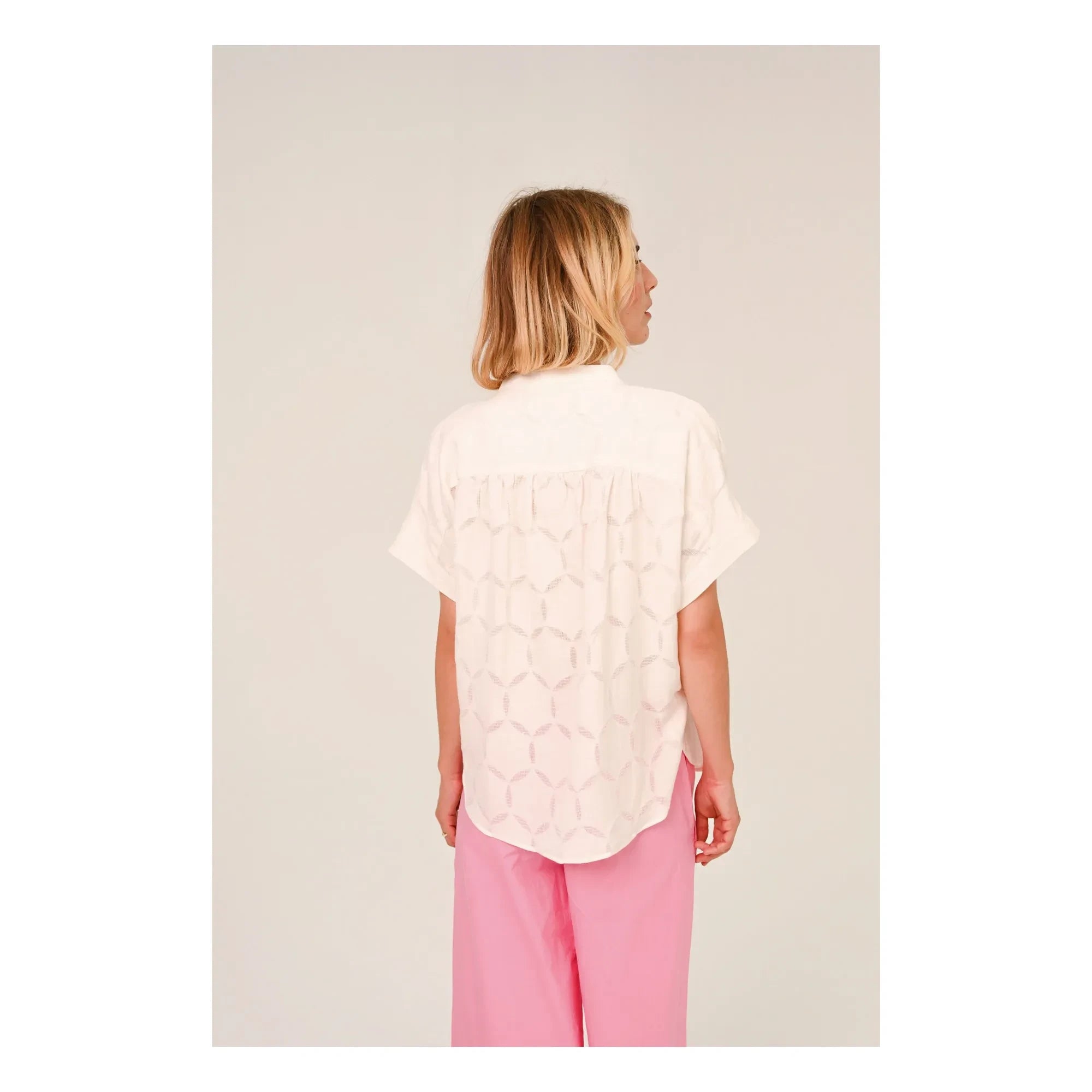Sacrécoeur - Louison Kreis Bluse | Creme