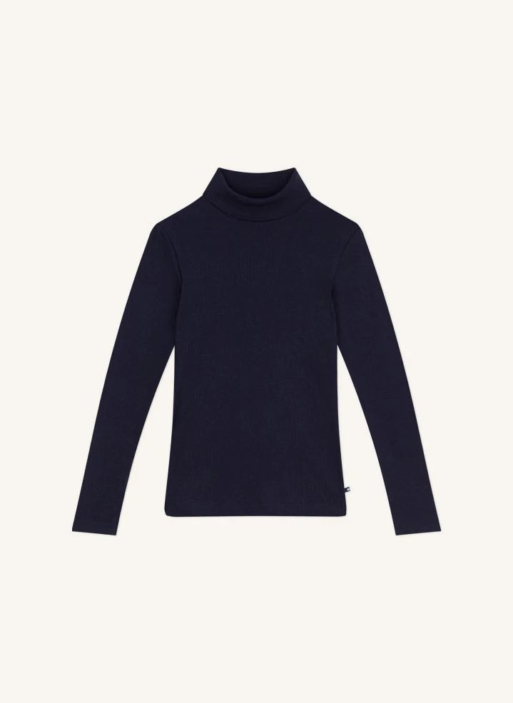 Petit Bateau - 100% Wollpullover | Dunkelblau