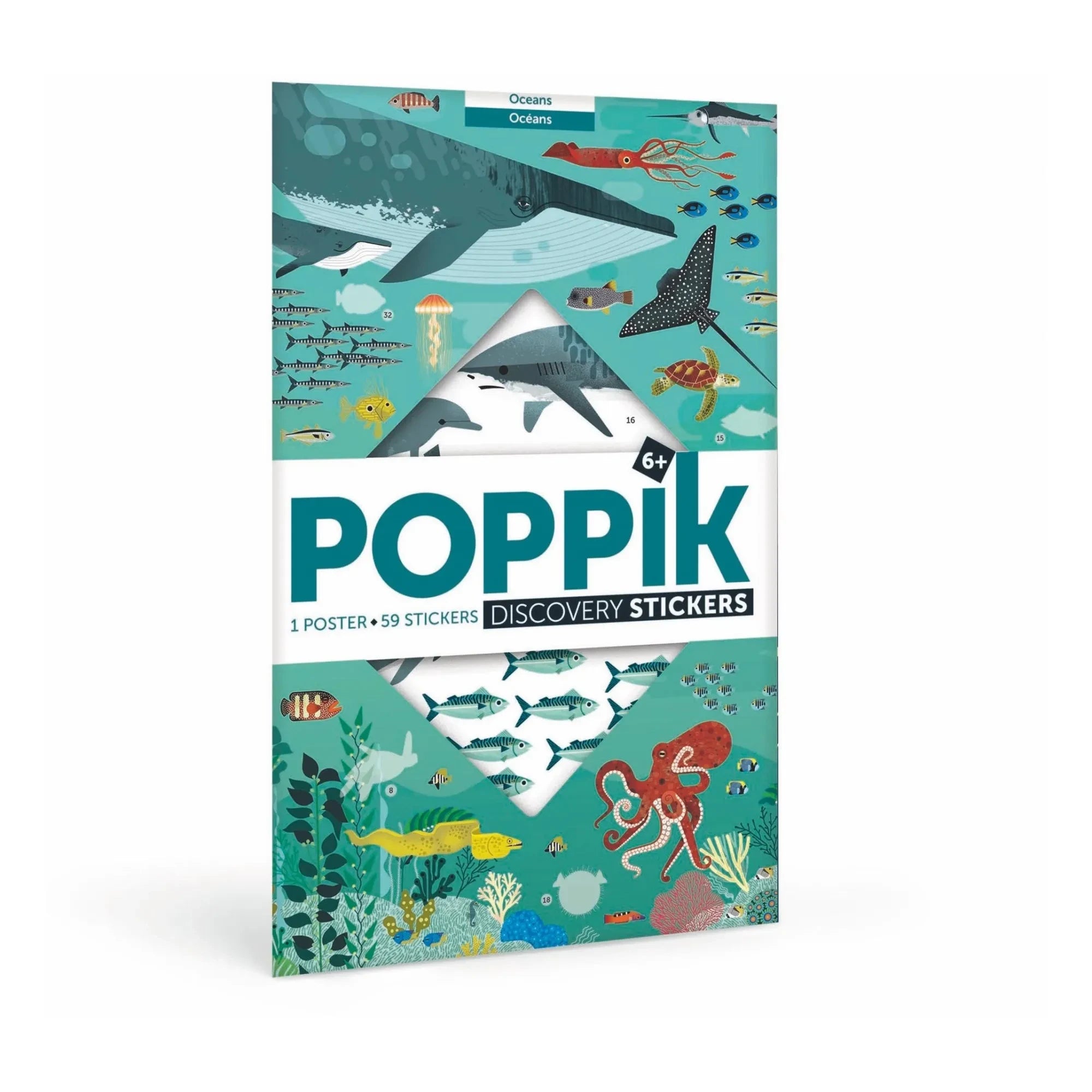 Poppik - Ocean Poster + Sticker