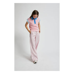 Indee - Vassili Gestreifte Hose | Rosa