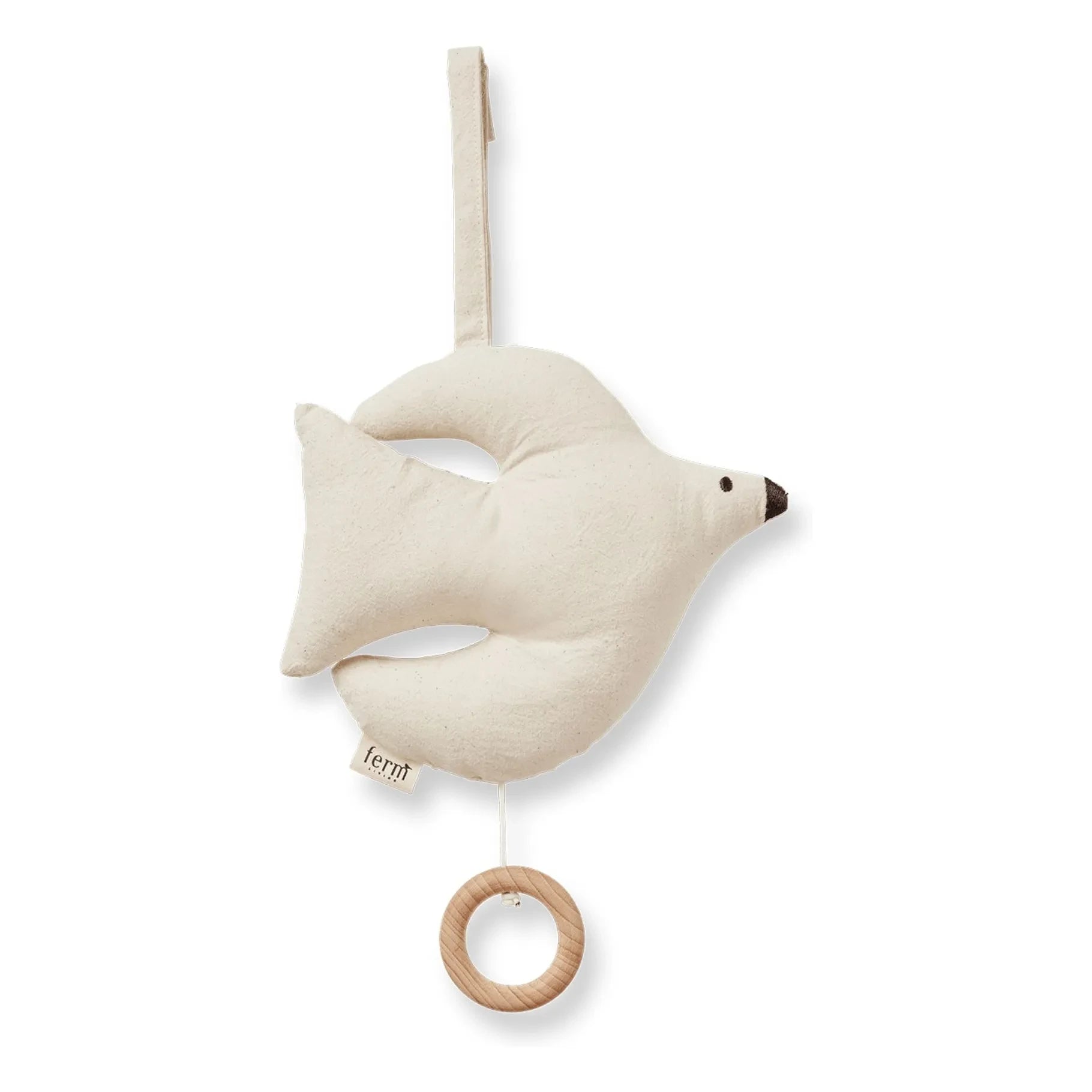 Ferm Living Kids - Swif Bird Spieluhr-Mobile | Weiß