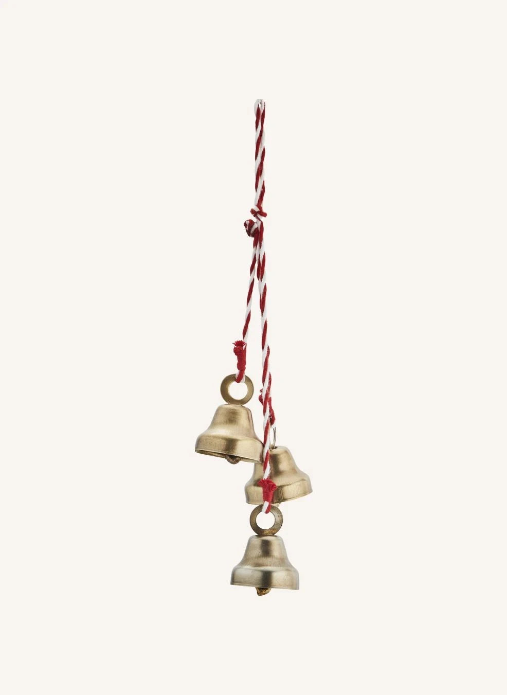 Madam Stoltz - Hängende Weihnachtsglocken | Messing