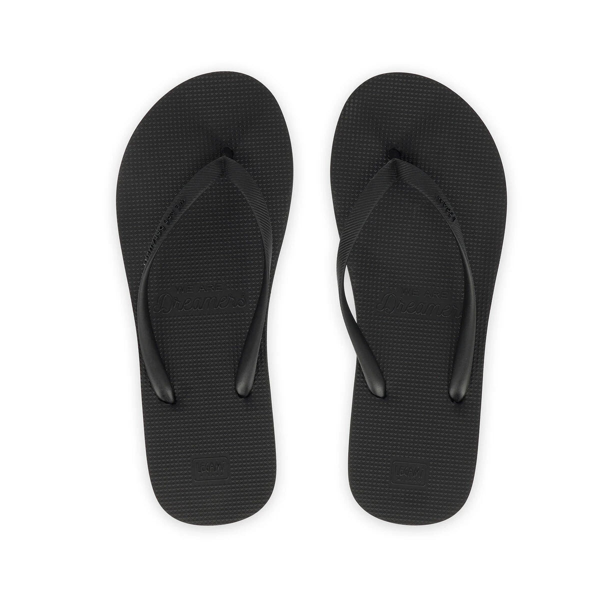 Legami - Größe 40/41 Slim Schwarze Flip-Flops