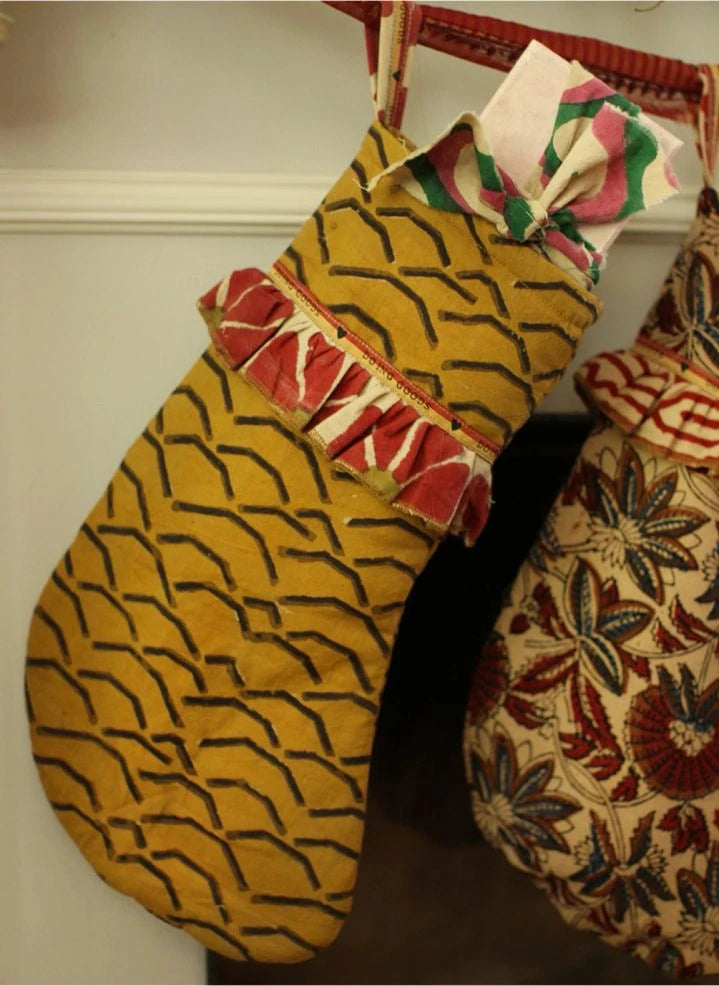 Doing Goods - Baumwoll-Weihnachtsstiefel | Oker