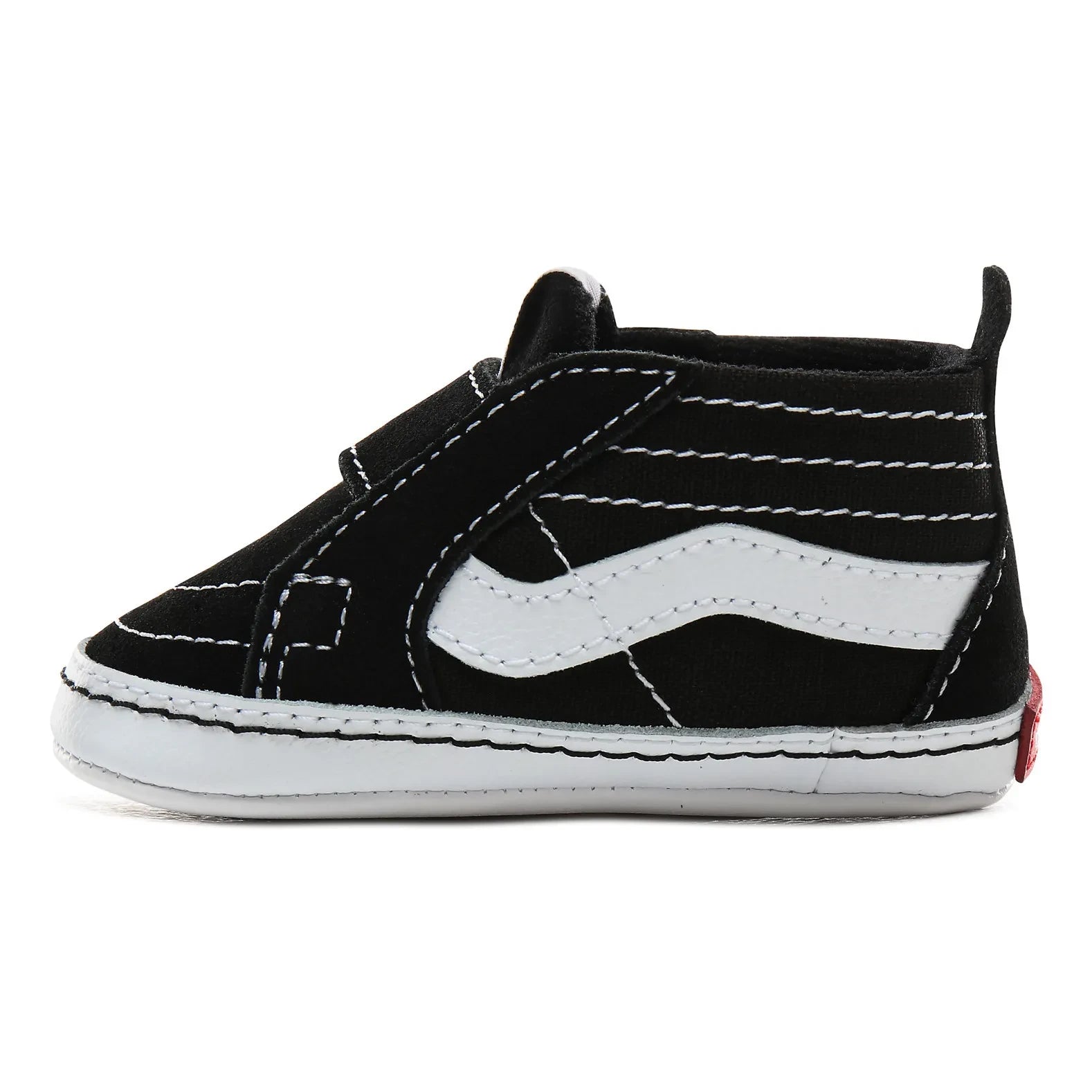 Vans – Hi SK8-Velcro Slip-on Schuhe | Schwarz