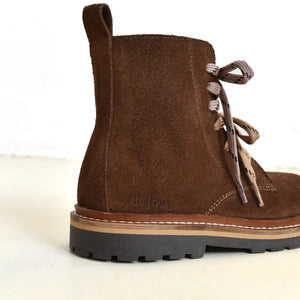 du Loua - Charly Wildleder-Schnürstiefel | Braun