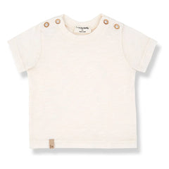 1+ in the family - Kamari Chiné T-Shirt | Ecru