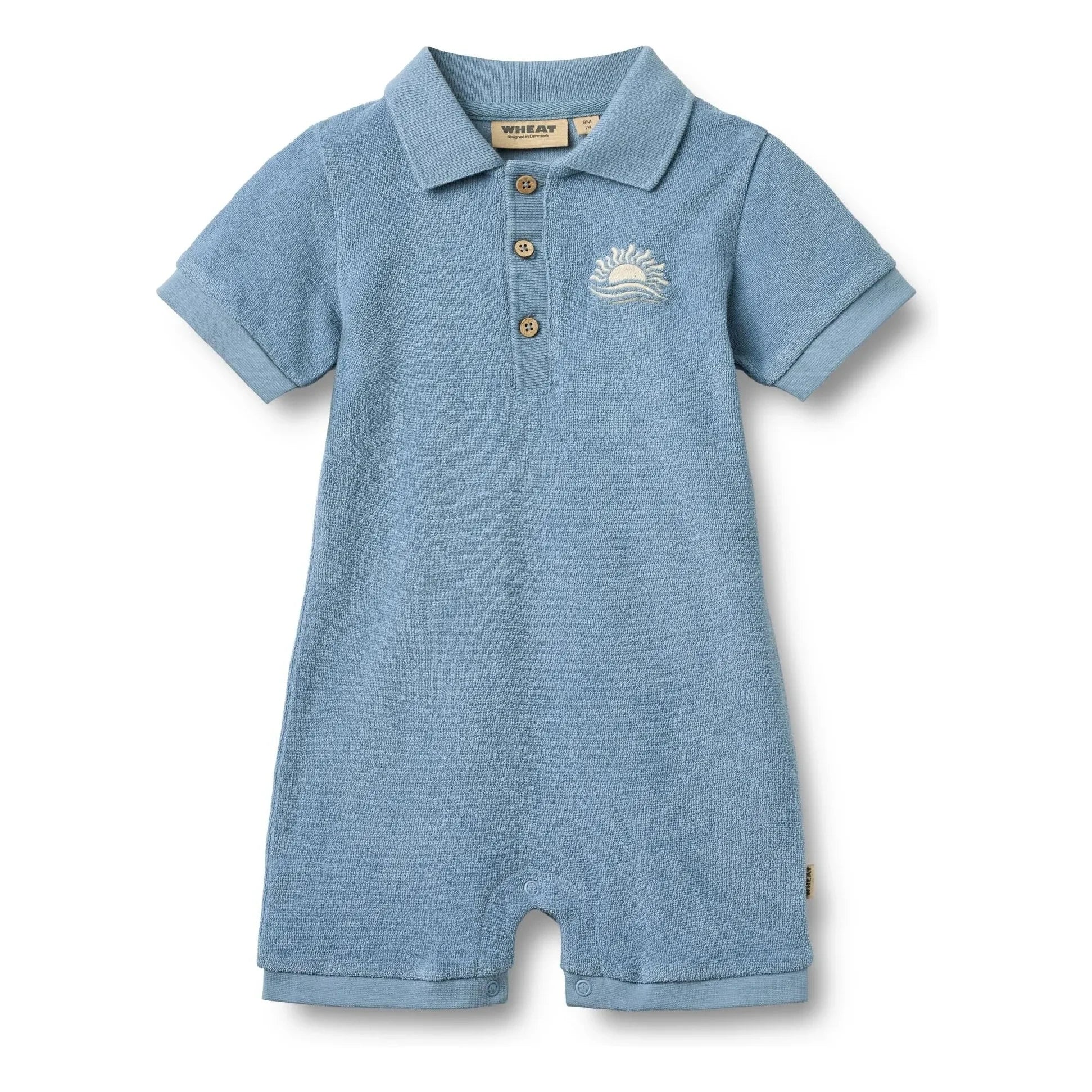 Wheat - Body Sully Bio-Baumwolle | Blau
