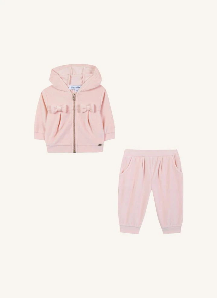 Tartine et Chocolat - Rosa Sweat Knot und Jogger-Set