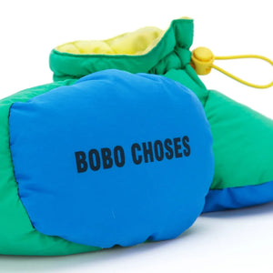 Bobo Choses - Kapitoneli Kaz Tüyü Terlikler | Yeşil