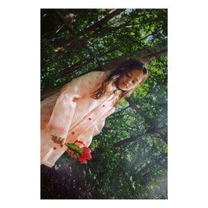 Flöss - Regenmantel Iris Hearts | Blassrosa