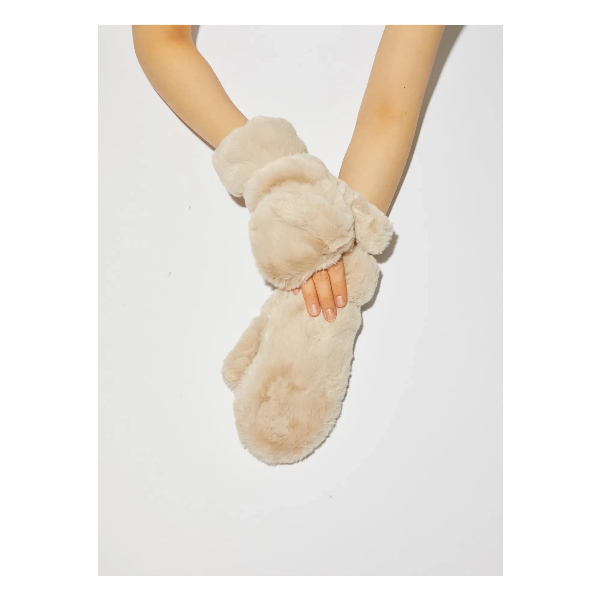 Apparis - Coco Handschuhe aus recycelten Fasern | Latte