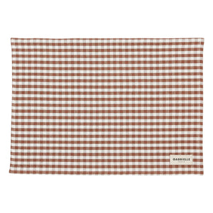 Gabrielle Paris – Gedeck Gingham Mokka