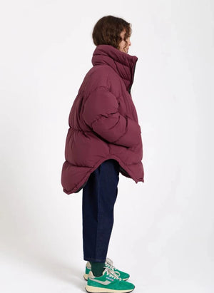Finger in the nose - Snowbag Wattierte Jacke | Aubergine