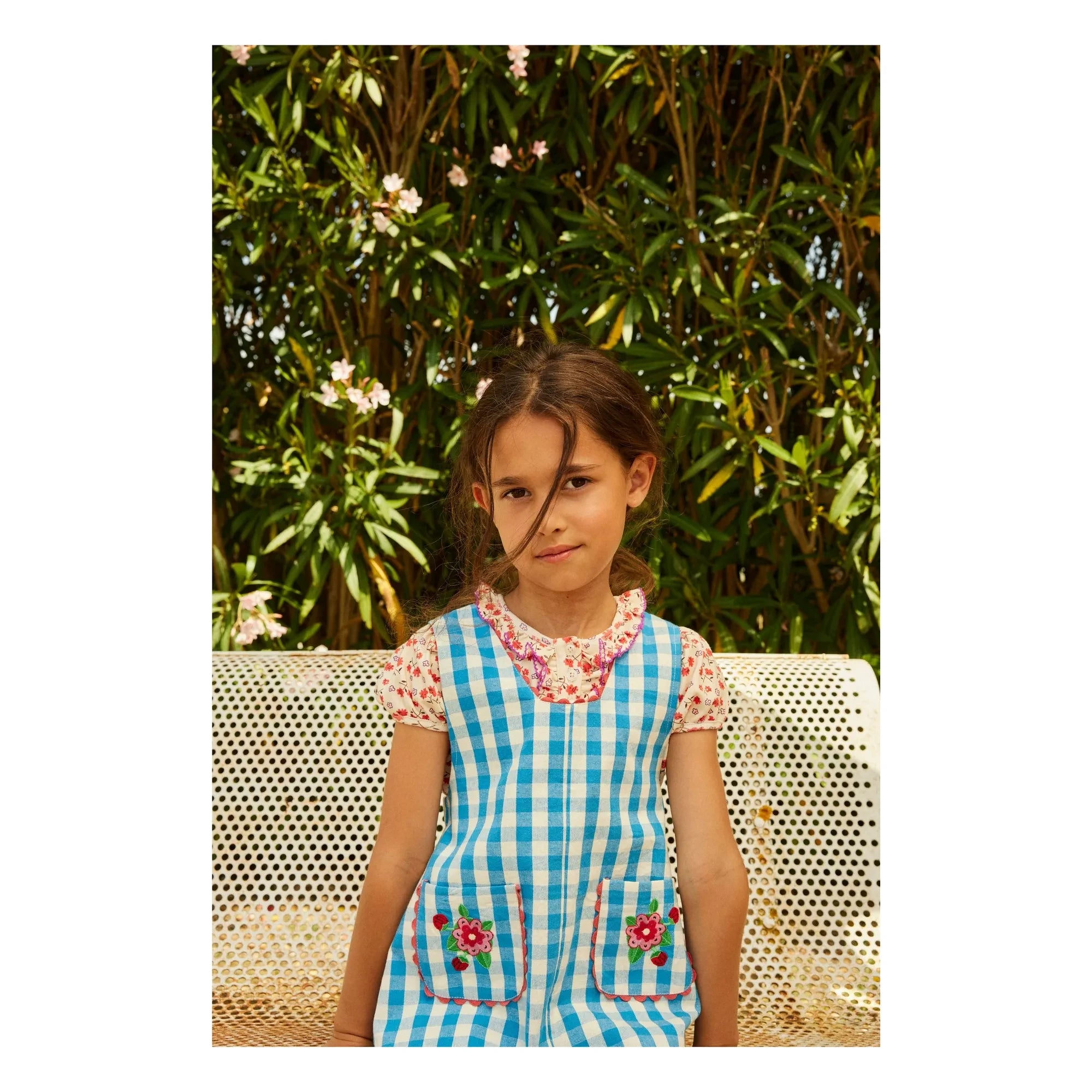 Hello Simone - Christie Vichy Kleid | Blau