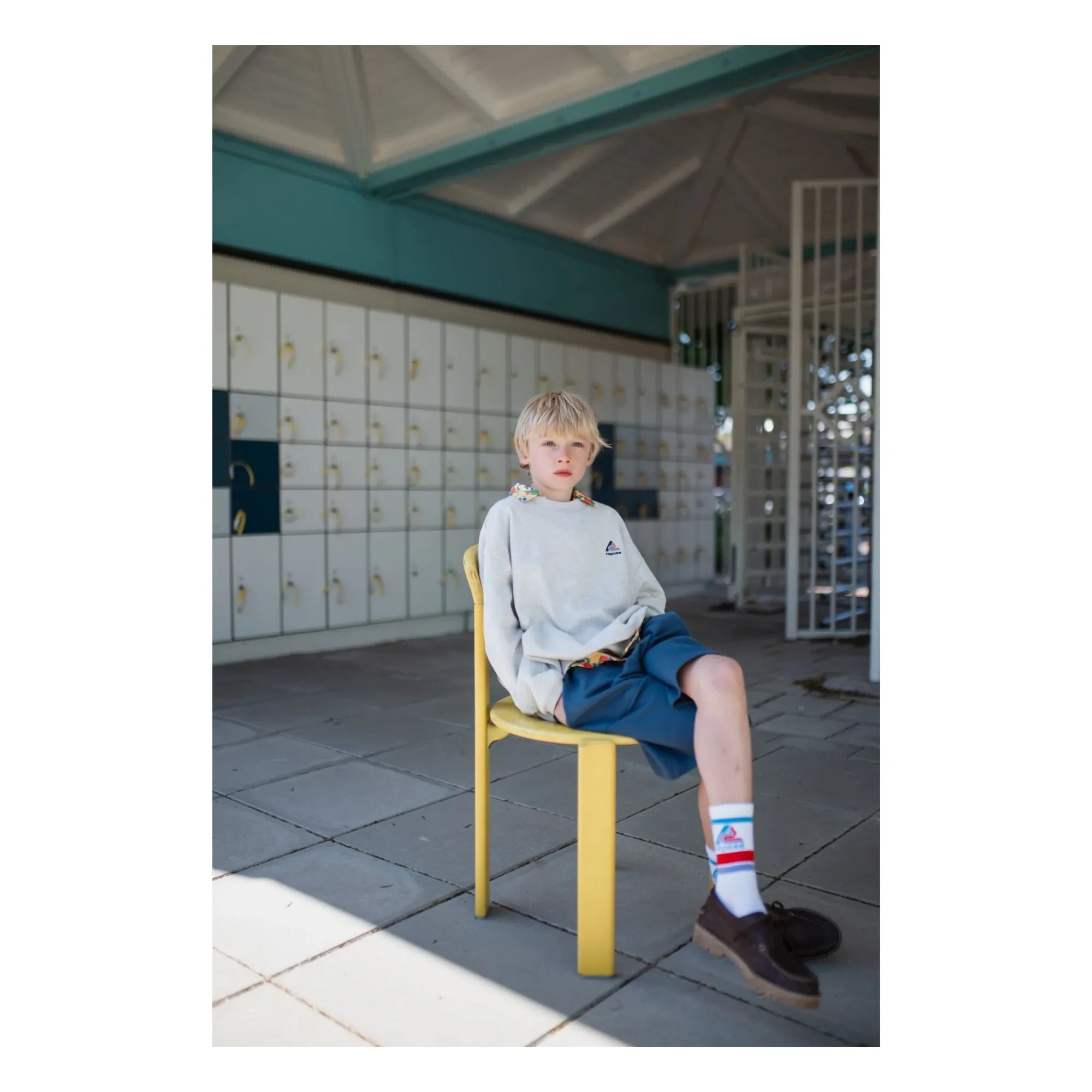 Repose AMS - Jogging-Shorts aus Bio-Baumwolle | Dunkelblau