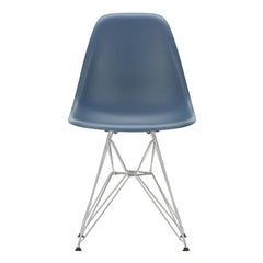 Vitra - DSR Kunststoffstuhl - Chromgestell - Charles & Ray Eames | Marineblau
