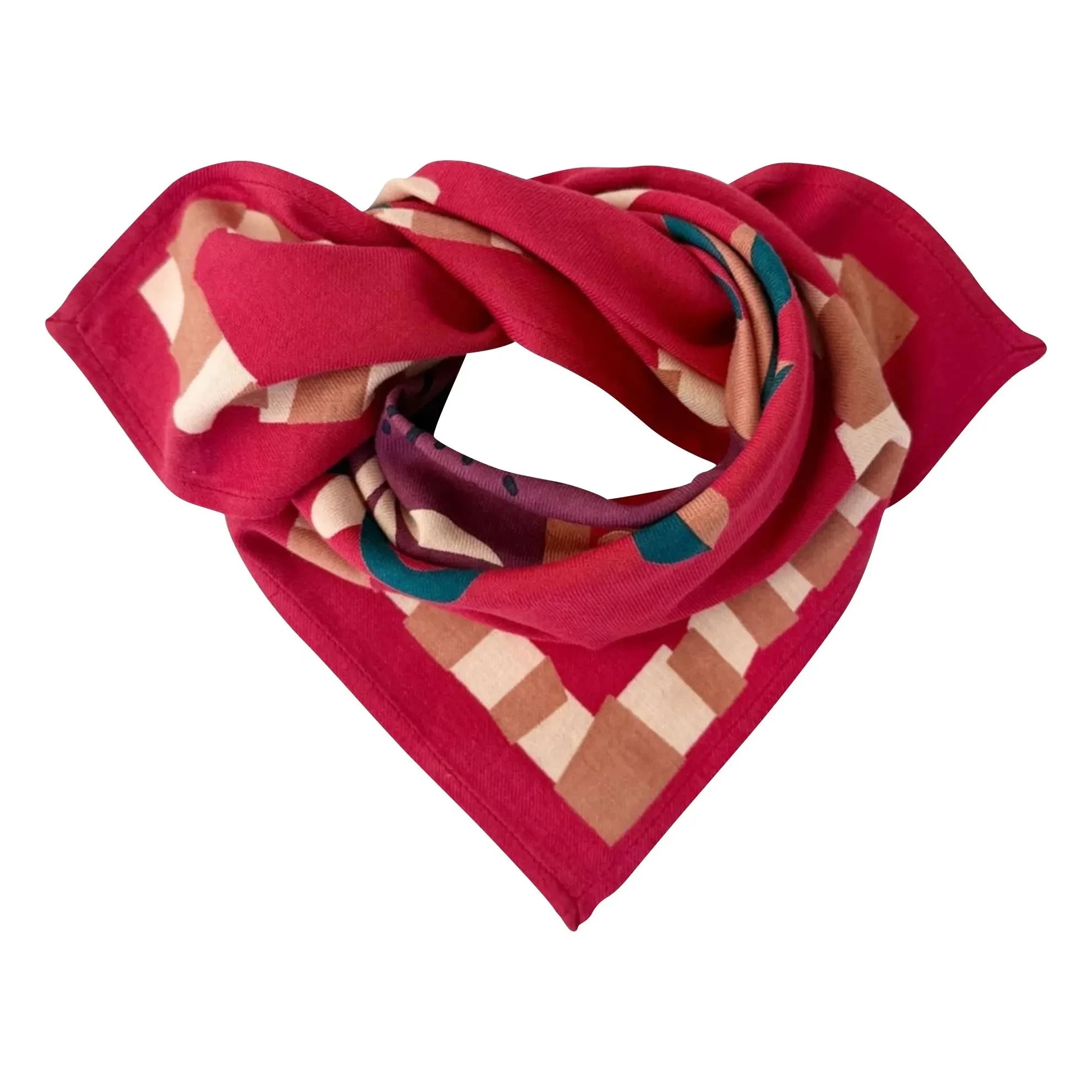 Apaches - Manika kleines Tuch | Fuchsia