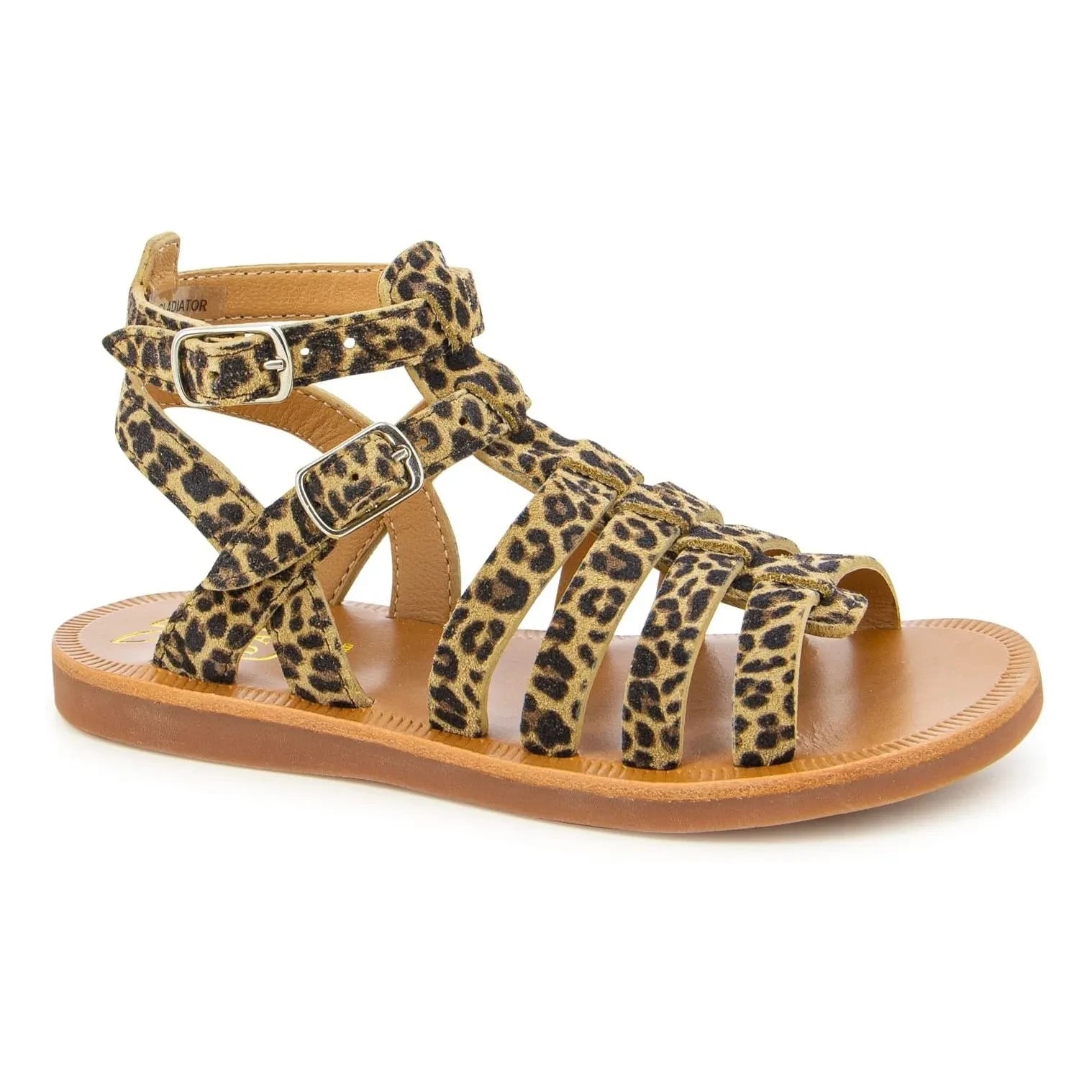 Pom d'Api - Plagette Gladiator Sandalen | Leopard