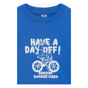 Bonton - Sweat Lame Day Off | Königsblau