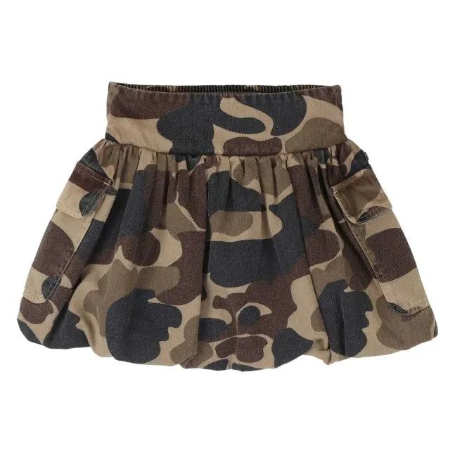 Jenest - Betty Camouflage-Cargo-Rock | Karamell