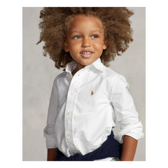 Ralph Lauren – Oxford Hemd mit Logo | Weiß