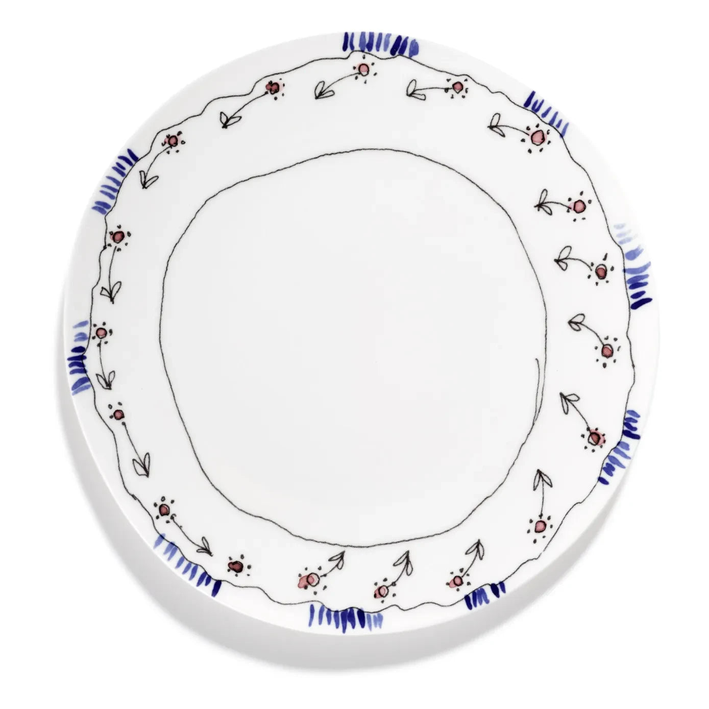 Serax - Anemone Teller, Serax für Marni - Set mit 2 Stück | Milch