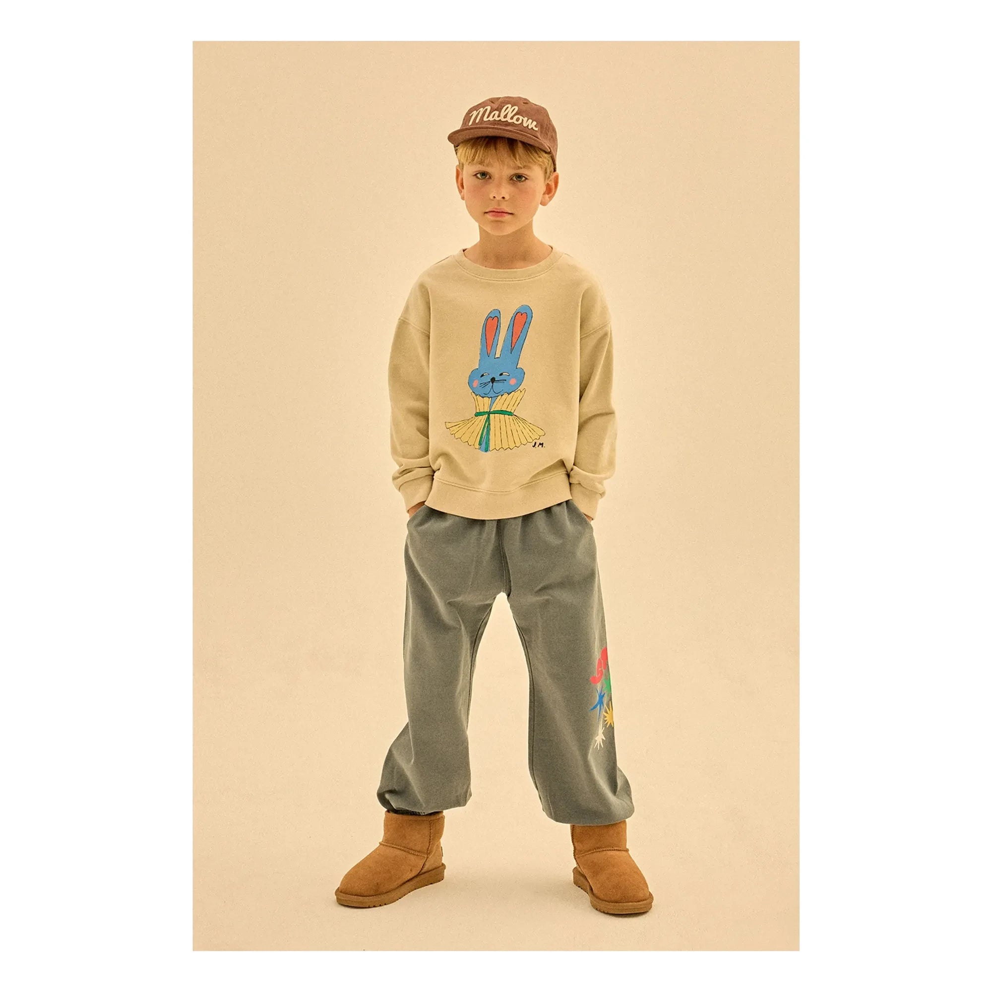 Jelly Mallow - Hasen-Sweatshirt | Elfenbein