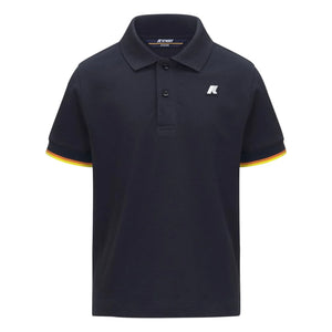 K-way - Polo Vincent Pique | Marine