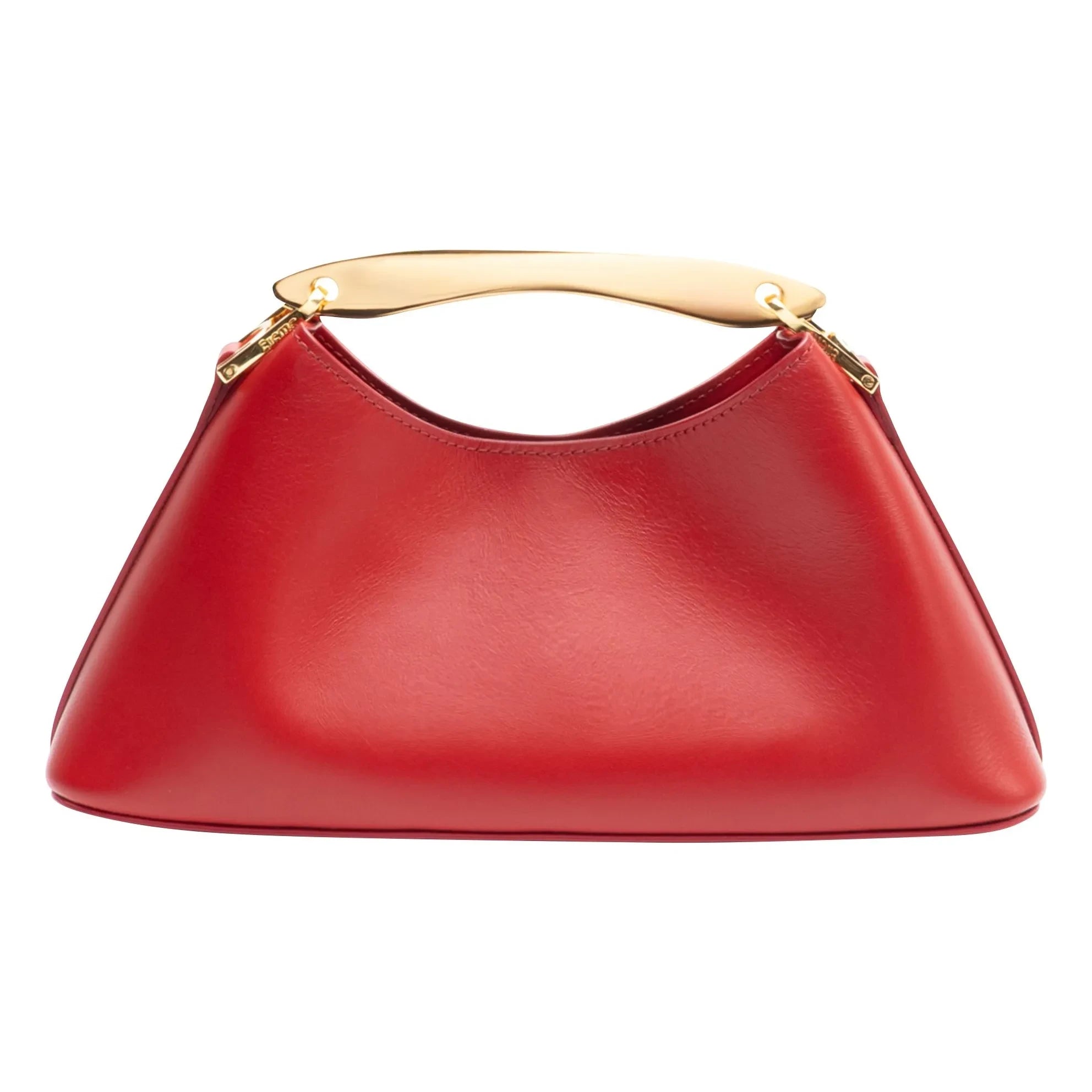 Elleme - Tasche Mini Boomerang Leder | Rot