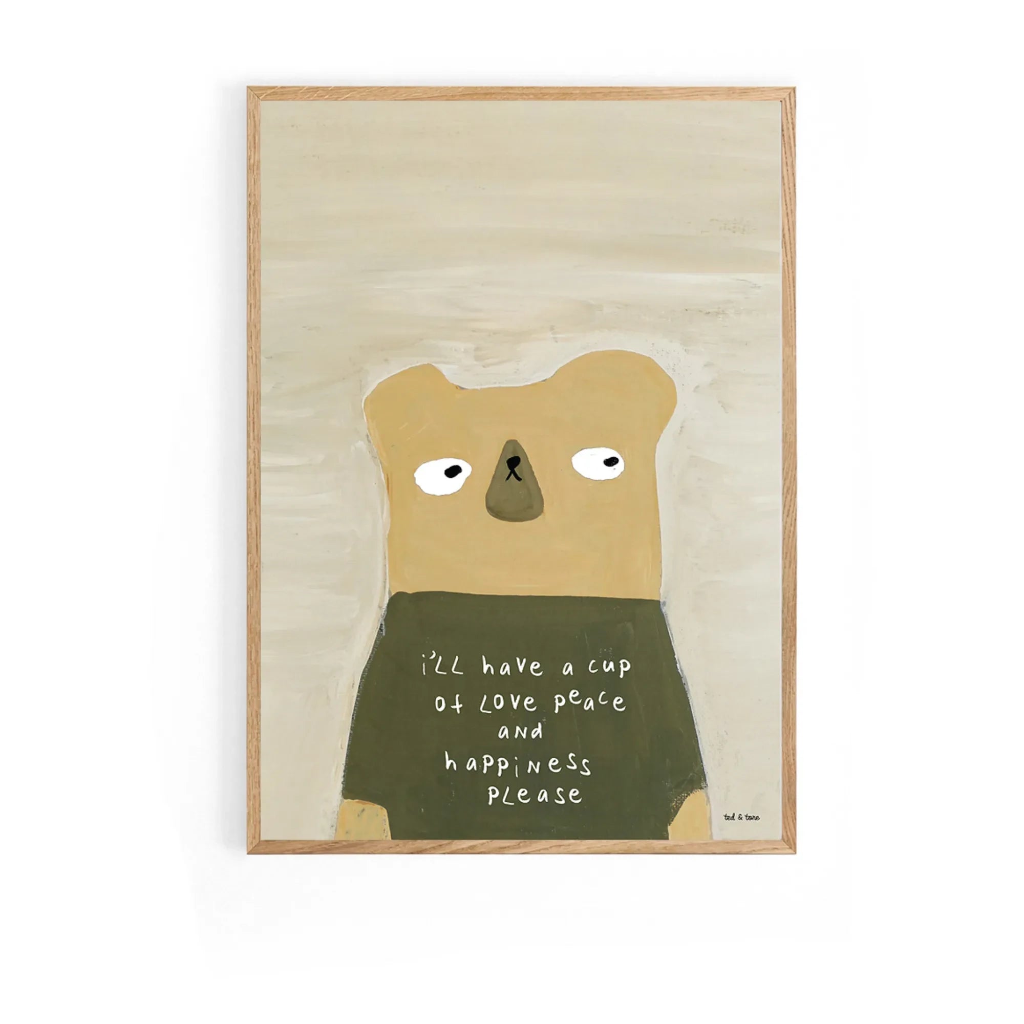Ted & Tone - Tasse Poster