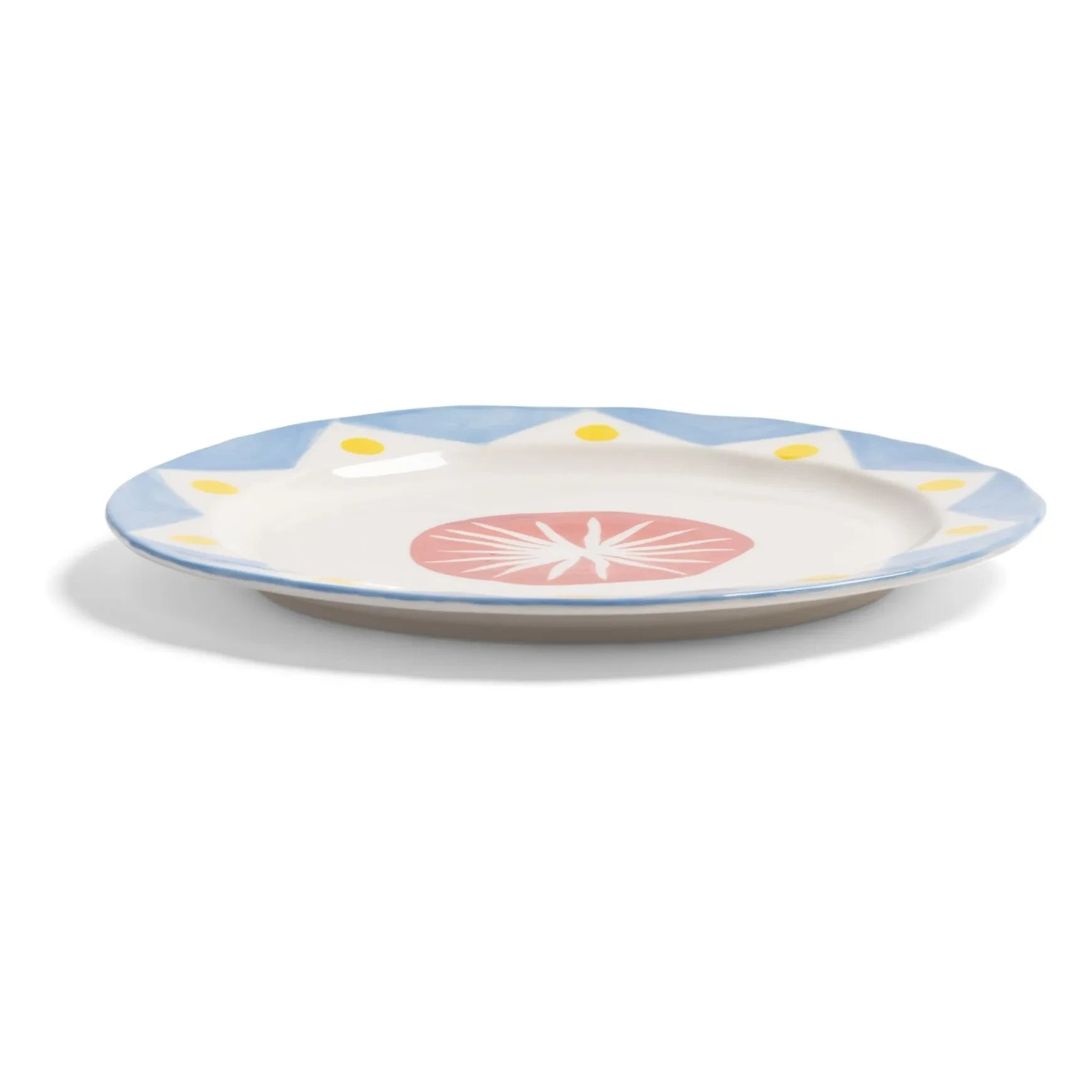 &Klevering - Festivo Porzellanteller | Rot