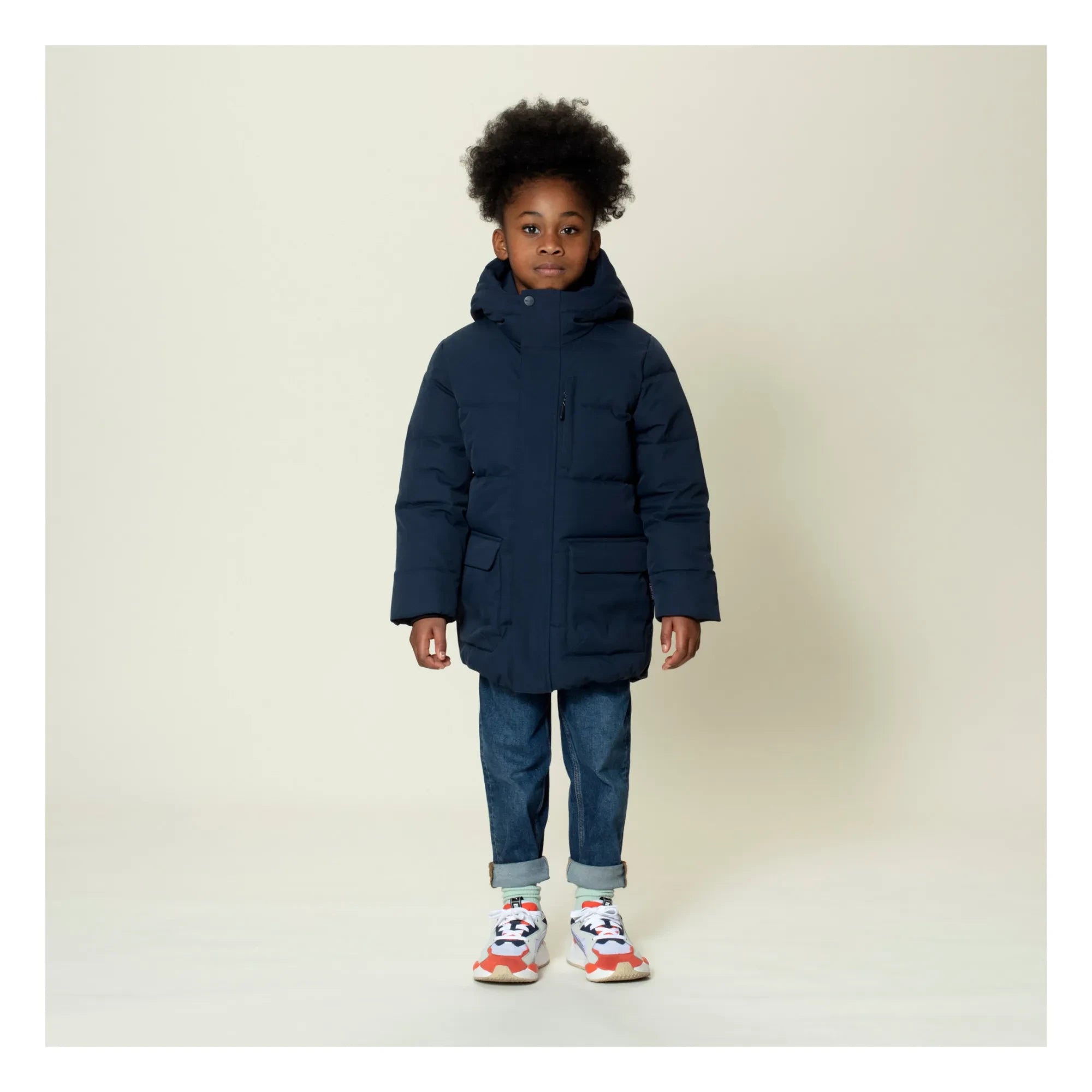 Gosoaky – Tiger Eye Steppjacke | Nachtblau