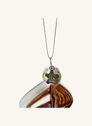 HKliving - Anatomische ovale Glas-Weihnachtsdekoration